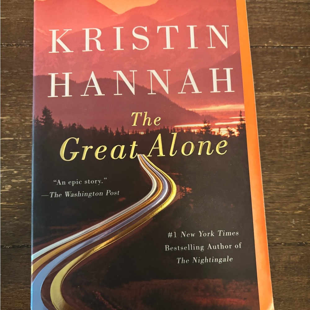 5 book bundle - the great alone, girl in pieces, saving Noah, pretty girls, fift